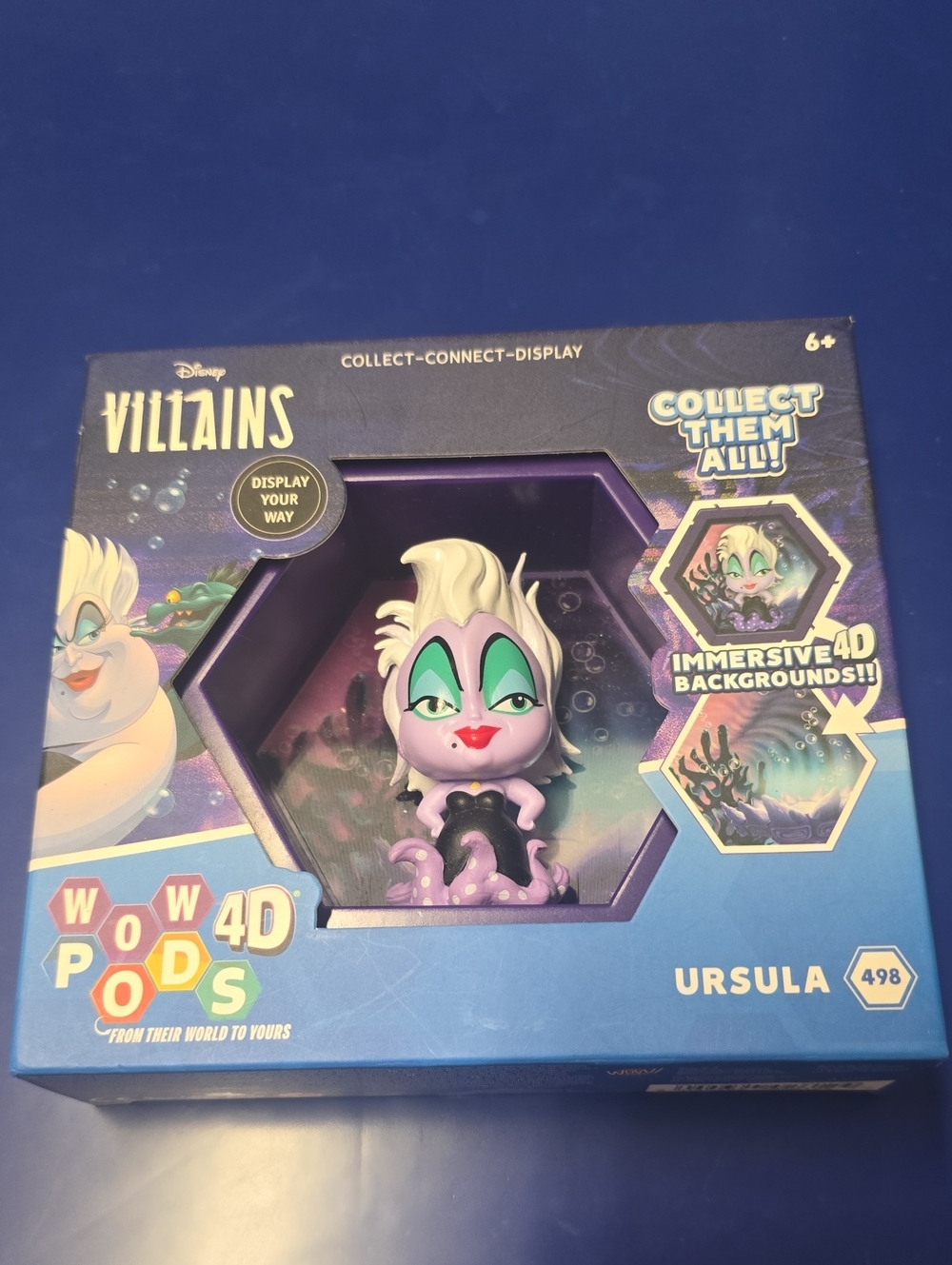 Disney Villains Ursula Figure - Purple, Black & Cream